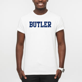 Butler University Bulldogs Basic Block T-Shirt - White