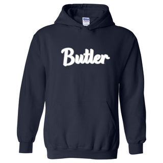 Butler University Bulldogs Basic Script Hoodie - Navy