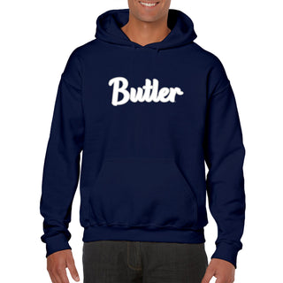 Butler University Bulldogs Basic Script Hoodie - Navy