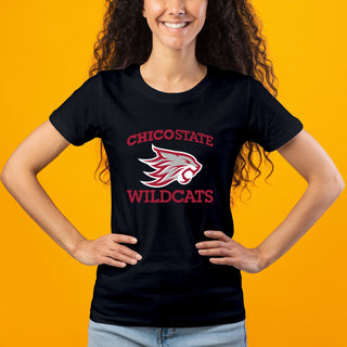 Chico State Wildcats Arch Logo Women's T-Shirt