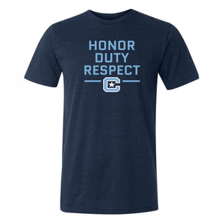 The Citadel Honor Duty Respect Canvas Triblend T-Shirt - Solid Navy
