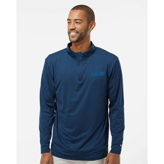 Alpha Kappa Psi Greek Letter LC Oakley Podium Quarter-Zip - Team Navy