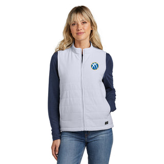 Alpha Kappa Psi Primary Logo LC Travis Mathew Women's Cold Bay Vest - Microchip Grey