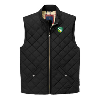 FarmHouse Primary Logo LC Brooks Brothers Quilted Vest - Deep Black