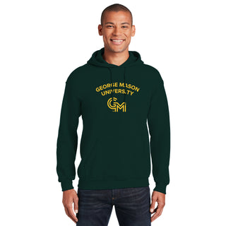 George Mason University Patriots Arch Logo Hoodie - Forest