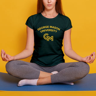 George Mason University Patriots Arch Logo Women's T-Shirt - Forest