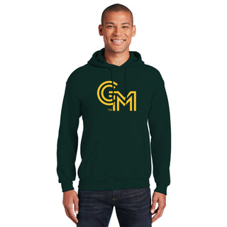 George Mason University Patriots Primary Logo Hoodie - Forest