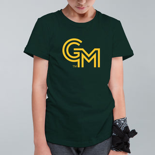 George Mason University Patriots Primary Logo Youth T-Shirt - Forest