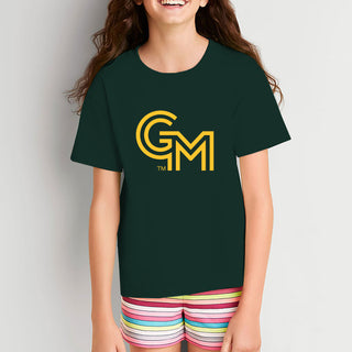 George Mason University Patriots Primary Logo Youth T-Shirt - Forest