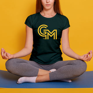 George Mason University Patriots Primary Logo Women's T-Shirt - Forest