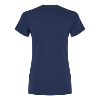 Jackson State Tigers Basic Block Women's T Shirt - Navy