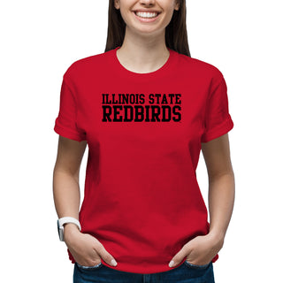 Illinois State Redbirds Basic Block T-Shirt - Red