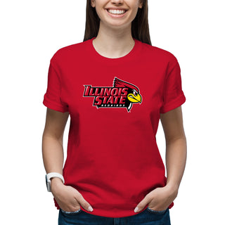 Illinois State Redbirds Primary Logo T-Shirt - Red