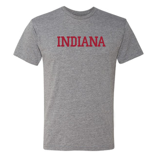 Indiana Basic Block NLA Triblend T-Shirt - Premium Heather