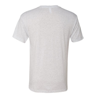 Indiana University Hoosiers Arch Logo Triblend Short Sleeve T-Shirt - Heather White