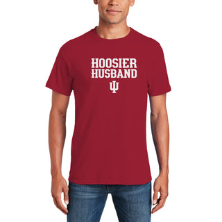 Indiana Hoosier Husband T-Shirt - Cardinal