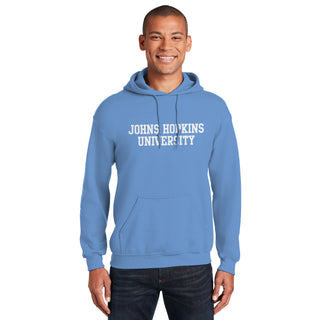 Johns Hopkins Blue Jays Basic Block Hoodie - Carolina Blue