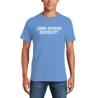 Johns Hopkins Blue Jays Basic Block T-Shirt - Carolina Blue
