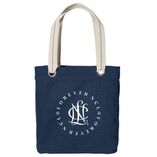 National Charity League Forever Circle Allie Tote - Navy