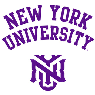 New York University Violets Arch Logo Hoodie