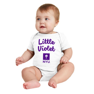 New York Little Violet Creeper - White