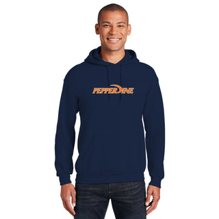 Pepperdine University Waves Basic Block Hoodie - Navy