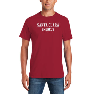 Santa Clara Broncos Basic Block T-Shirt - Cardinal