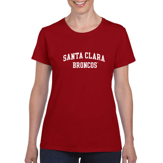 Santa Clara Broncos Arch Logo Women's T-Shirt