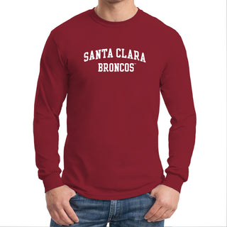 Santa Clara Broncos Arch Logo Long Sleeve