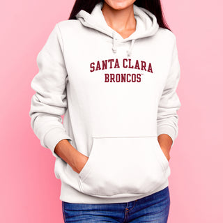 Santa Clara Broncos Arch Logo Hoodie