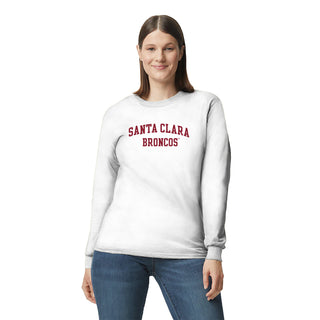 Santa Clara Broncos Arch Logo Long Sleeve