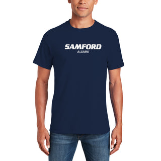 Samford Alumni Block T-Shirt - Navy