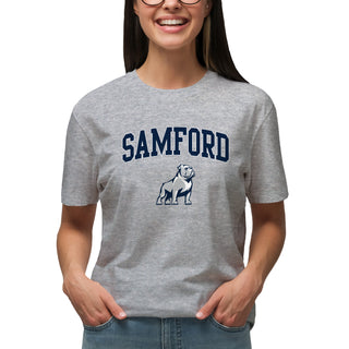 Samford Arch Logo T-Shirt - Sport Grey