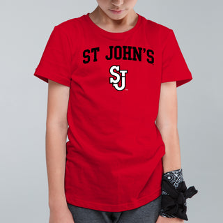 St John's University Red Storm Arch Logo Youth T-Shirt
