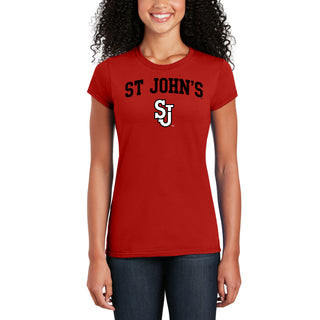 St John's University Red Storm Arch Logo Women's T-Shirt