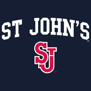 St John's University Red Storm Arch Logo Long Sleeve T-Shirt