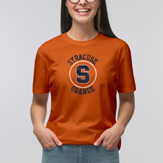 Syracuse Oranges Distressed Circle Logo T-Shirt - Orange