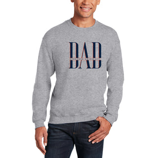 Syracuse Classic Dad Crewneck - Sport Grey