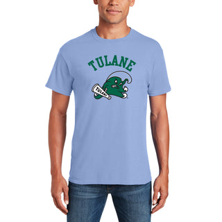 Tulane Green Wave Arch Logo T-Shirt - C Blue