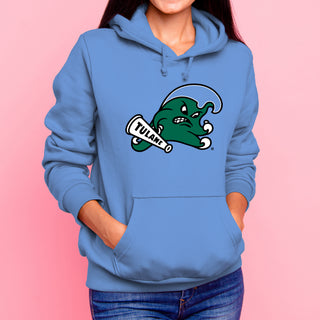 Tulane University Green Wave Primary Logo Hoodie - CBlue
