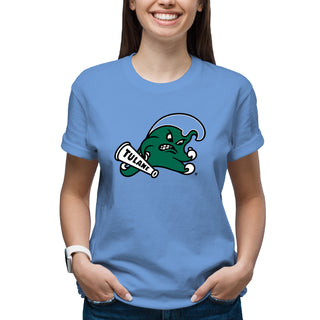 Tulane University Green Wave Primary Logo T-Shirt - CBlue