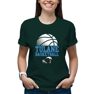 Tulane Green Wave Basketball Flux T-Shirt - Forest