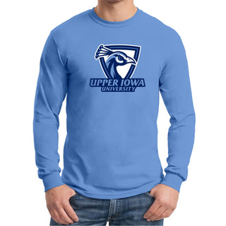 Upper Iowa Secondary Logo Long Sleeve - C Blue