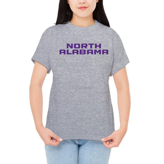 North Alabama Basic Block T-Shirt - Sport Grey