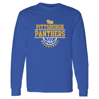 Pittsburgh Panthers Basketball Peak Long Sleeve T-Shirt - Royal