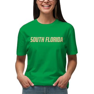 South Florida Bulls Basic Block T-Shirt - Irish Green