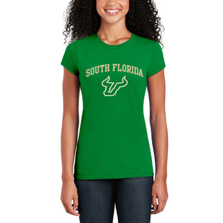 South Florida Bulls Arch Logo Women's T-Shirt