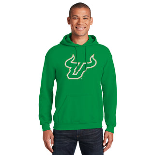 South Florida Bulls Primary Logo Hoodie - Irish Green