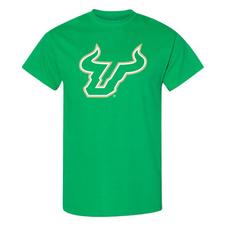 South Florida Bulls Primary Logo T-Shirt - Irish Green