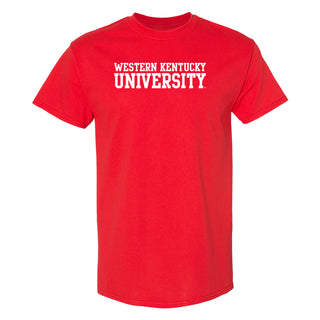 Western Kentucky Hilltoppers Basic Block T-Shirt - Red